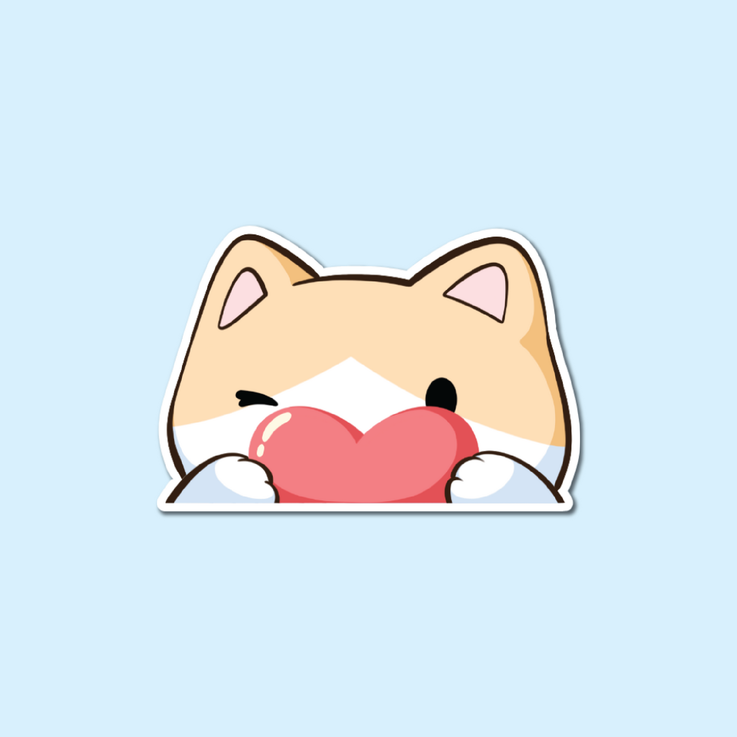 JS25 - Kit Heart Sticker